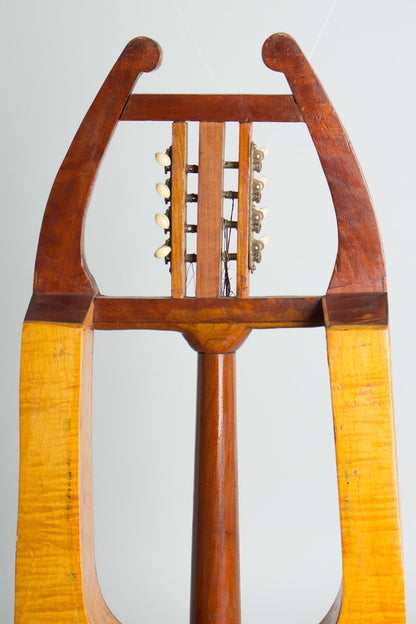 Joe Wright Folk Art Lyre Flat Top Mandolin