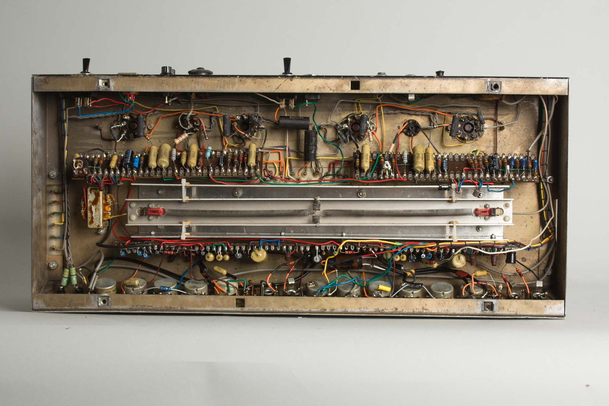 Vox Model UL 7120 Hybrid Head and Cabinet Amplifier (1966)