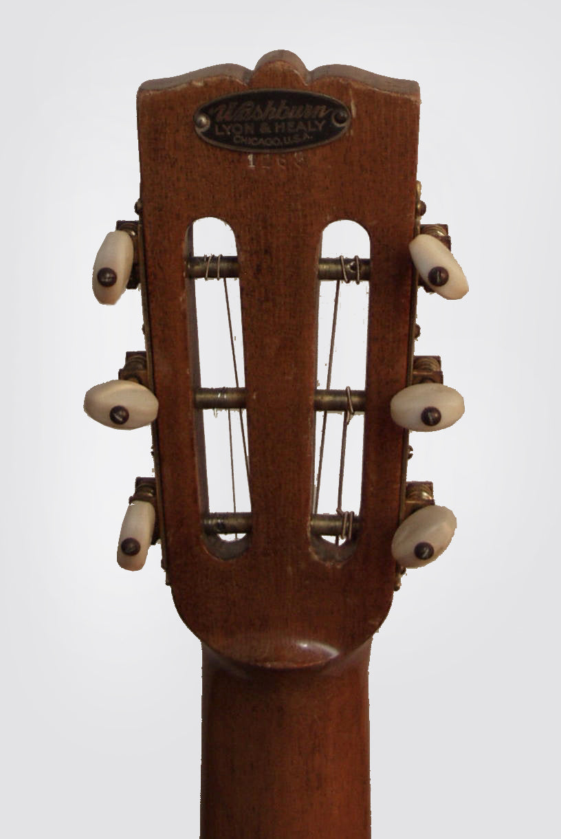 Washburn Model 5238 Deluxe Flat Top Acoustic Guitar (1930)