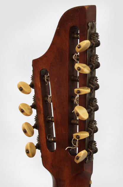 Grunewald The Harp Guitar 10 String Flat Top Acoustic Guitar (1896)