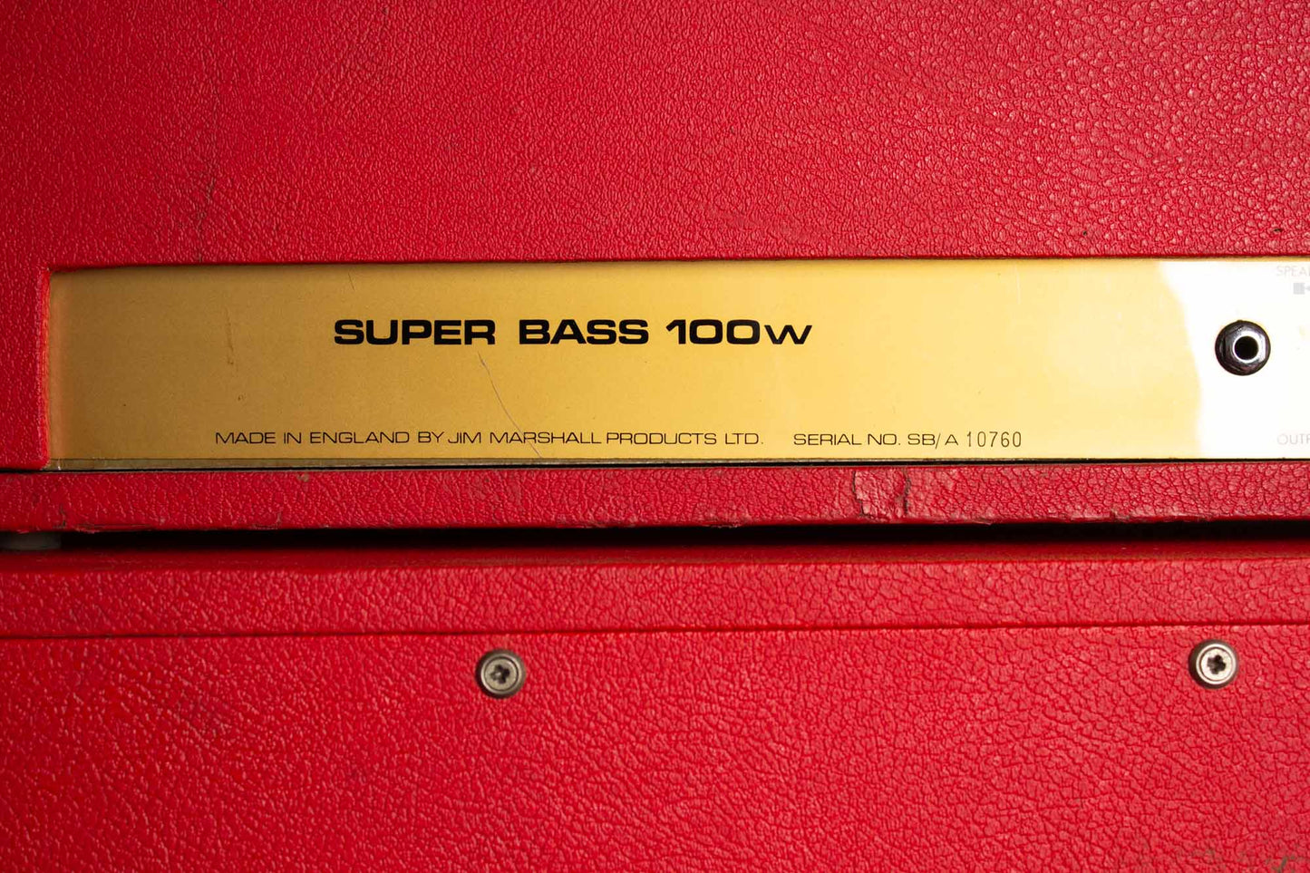 Marshall JMP Model 1992 Super Bass 100 Watt Plexi *LOCAL PICKUP ONLY* Tube Amplifier (1969)