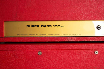 Marshall JMP Model 1992 Super Bass 100 Watt Plexi *LOCAL PICKUP ONLY* Tube Amplifier (1969)