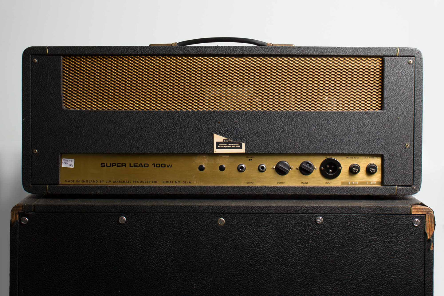 Marshall JMP Model 1959 Super Lead 100 w/Model 1960 4x12"" Extension Cabinet *LOCAL PICKUP ONLY* Tube Amplifier (1971)
