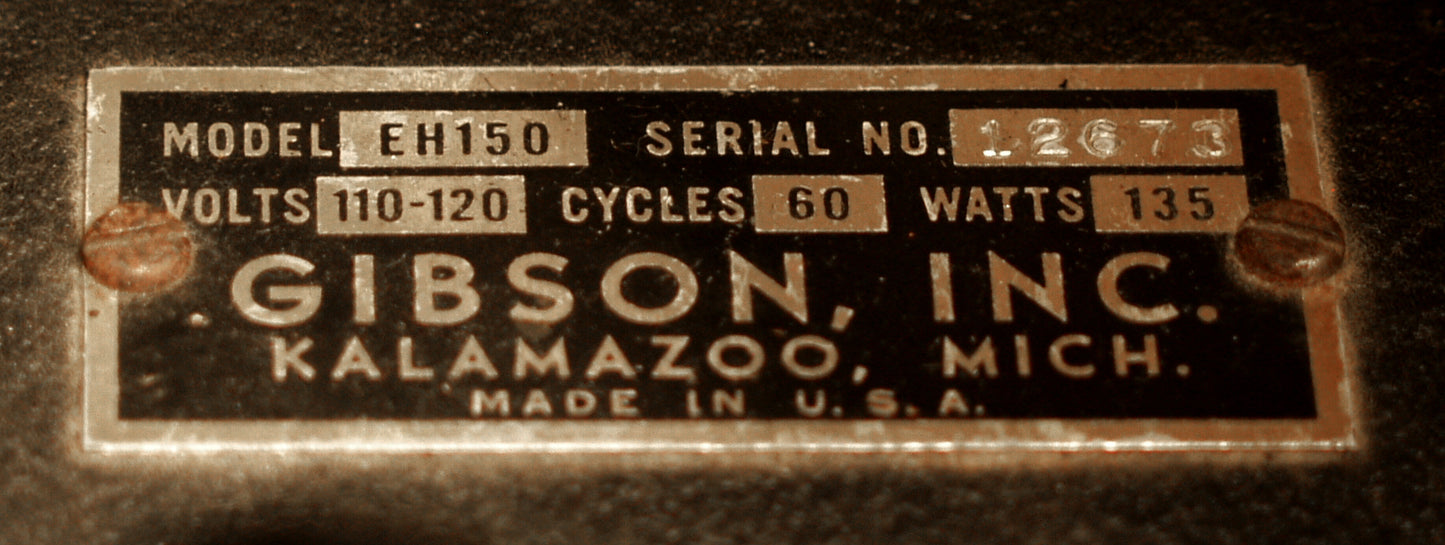 Gibson EH-150 Tube Amplifier (1937)