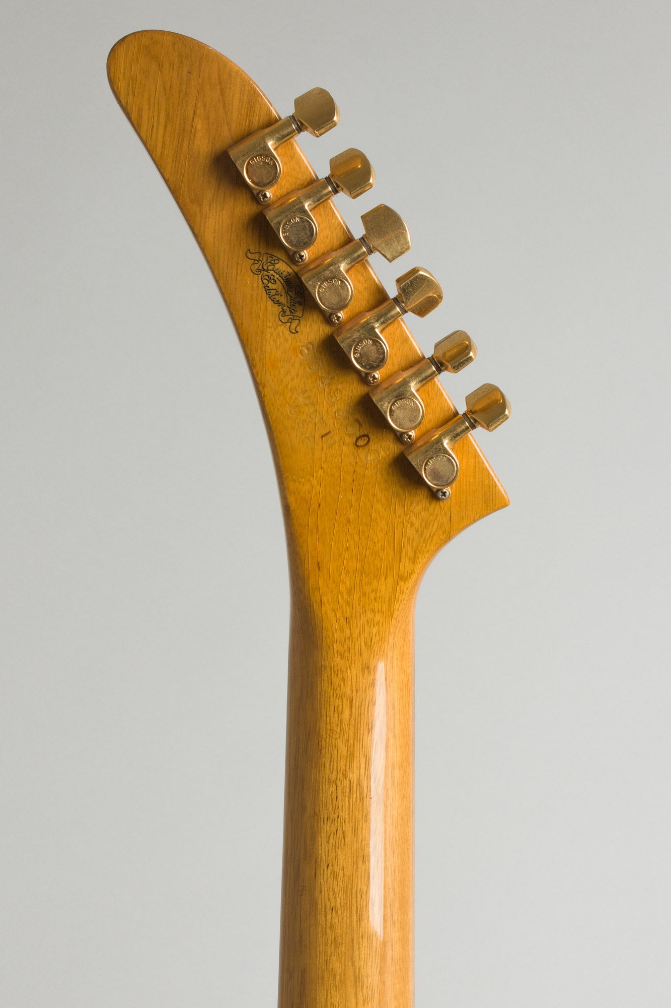 Gibson Explorer Custom Shop Korina Edition Solid Body Electric Guitar (1983)