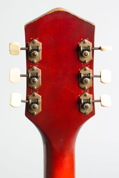 Harmony Silvertone Model 1454 Thinline Hollow Body Electric Guitar (1966)