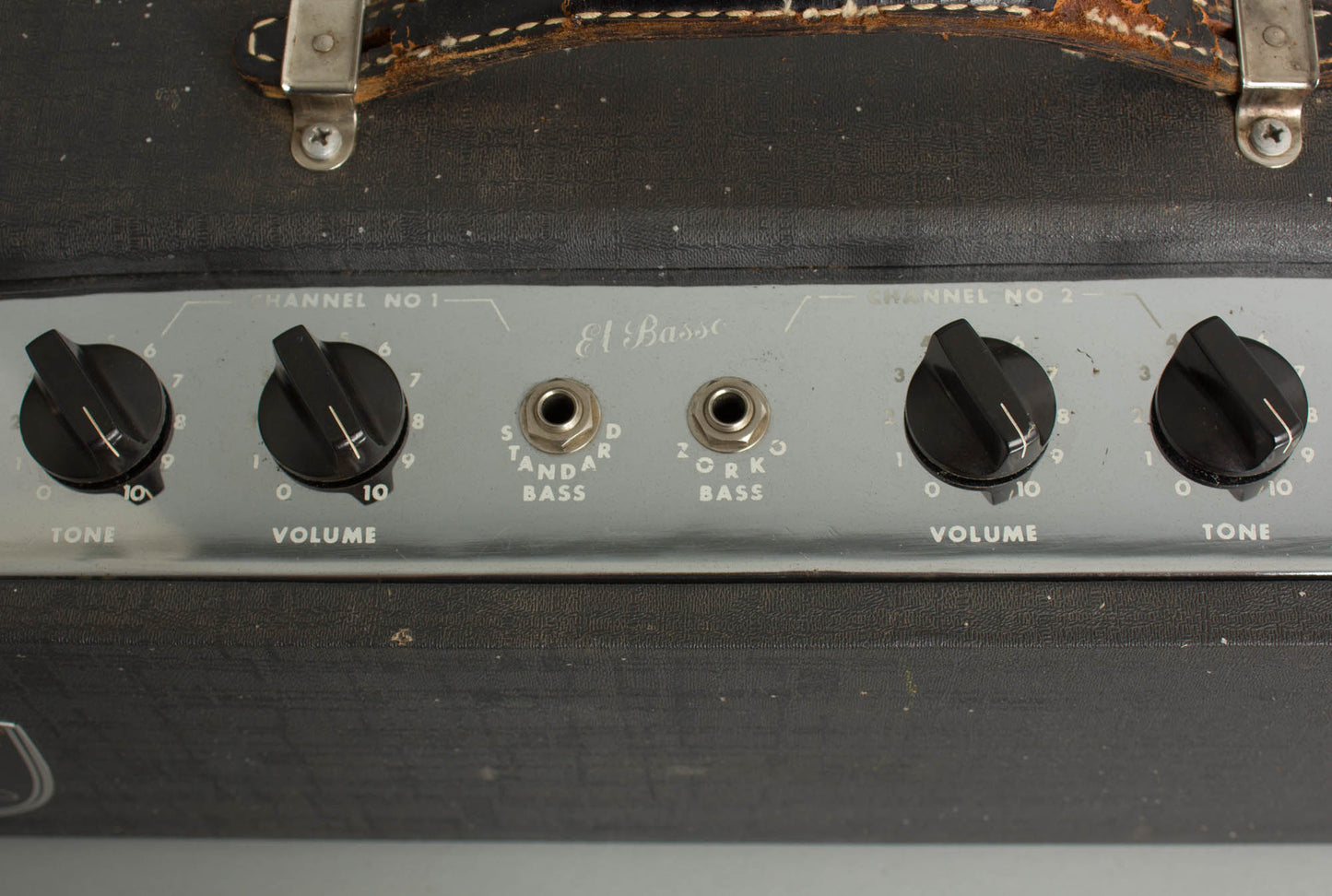 Zorko El Basso Model 1030 Piggyback Tube Amplifier (1961)
