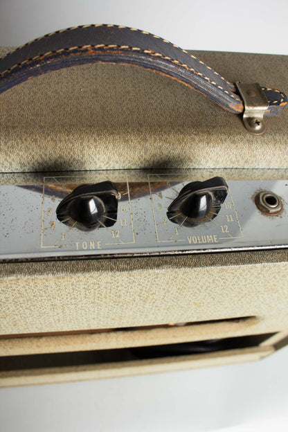 Fender White Model 80 Tube Amplifier (1956)