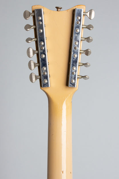 Danelectro Bellzouki Model 7010 12 String Semi-Hollow Body Electric Guitar (1965)