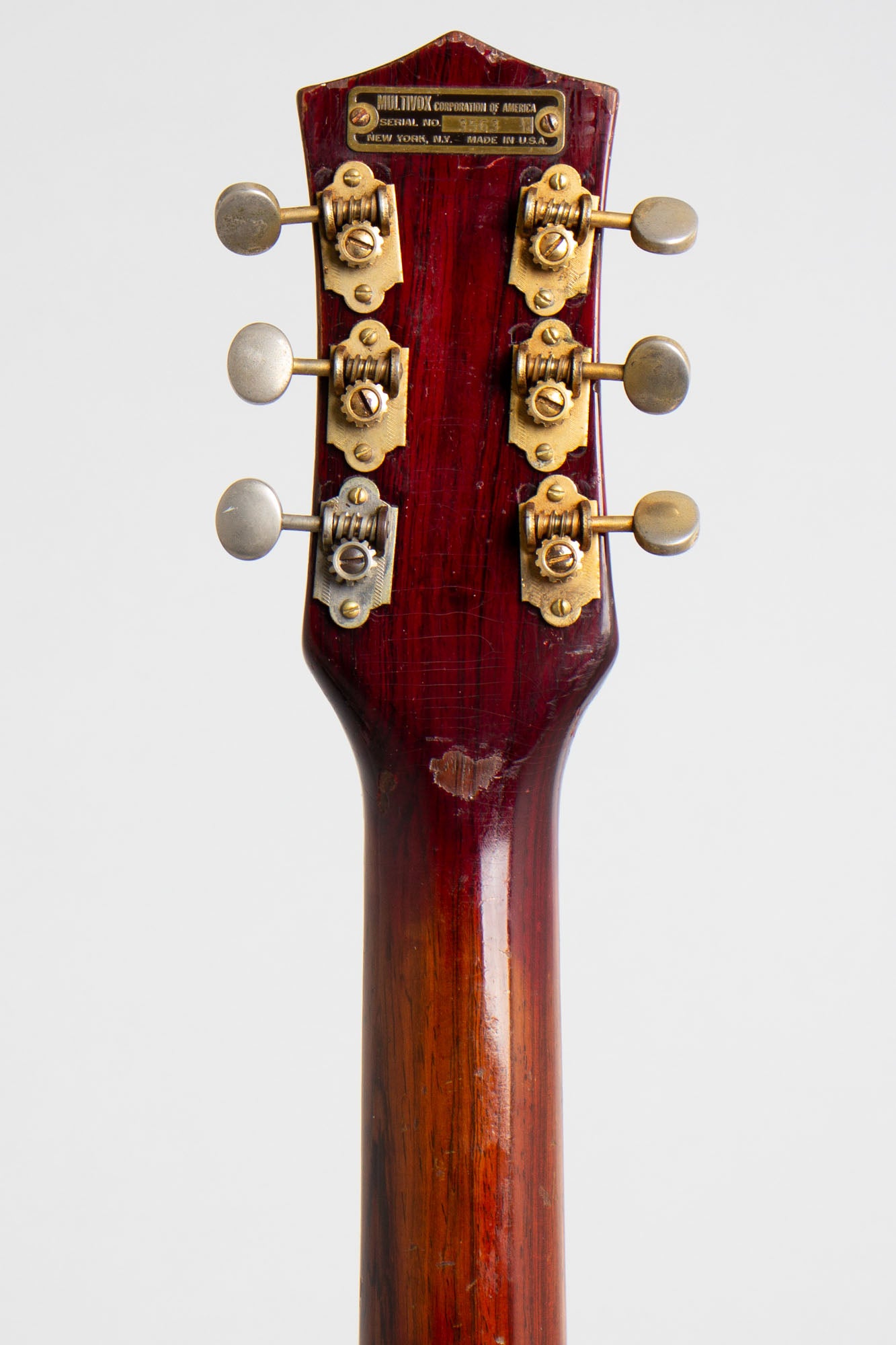 Premier Ruby Special E-722 Owned and Used by Elliott Sharp Solid Body Electric Guitar (1959)