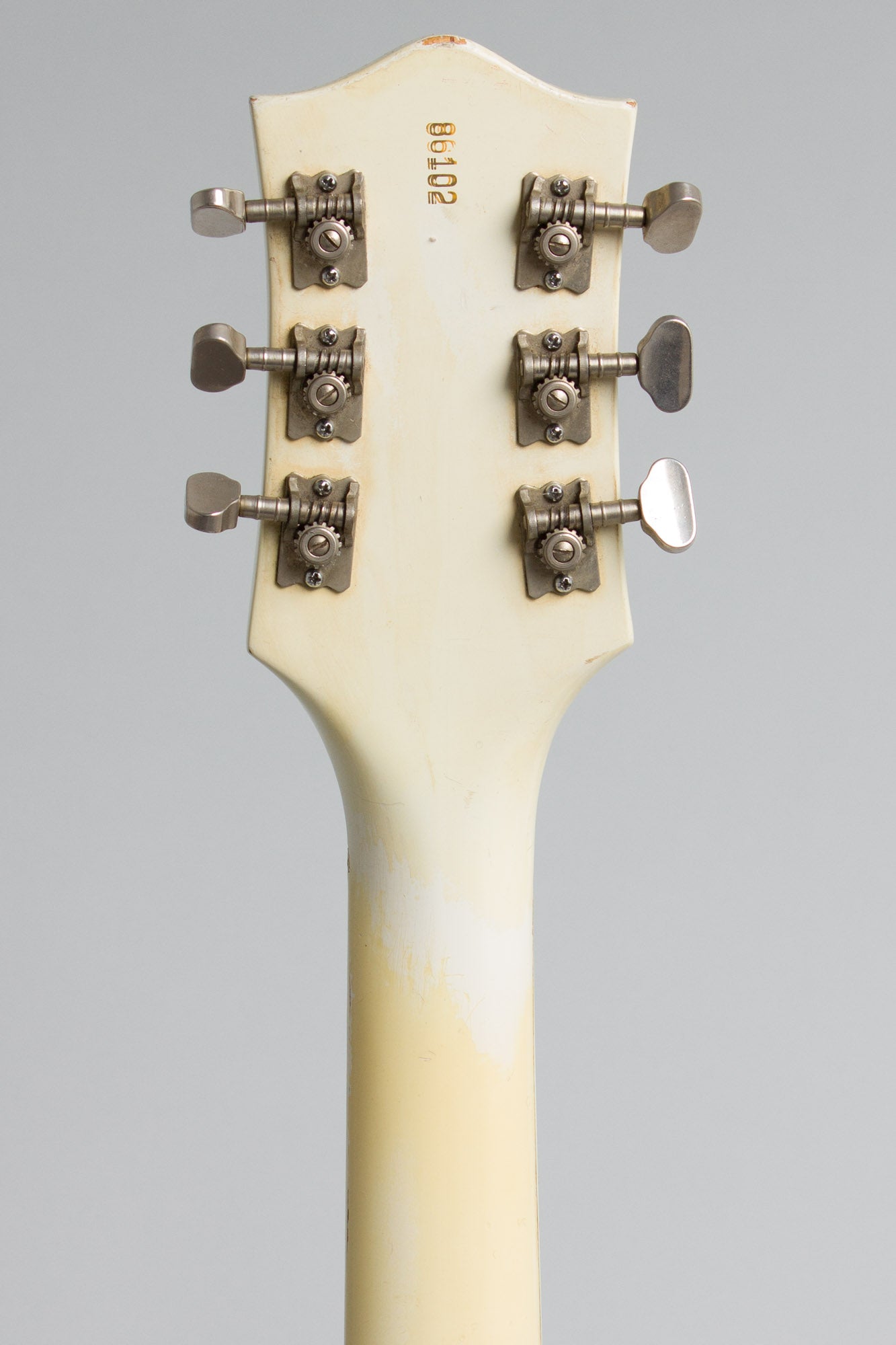 Gretsch Model 6117 Double Anniversary White Arch Top Hollow Body Electric Guitar (1968)