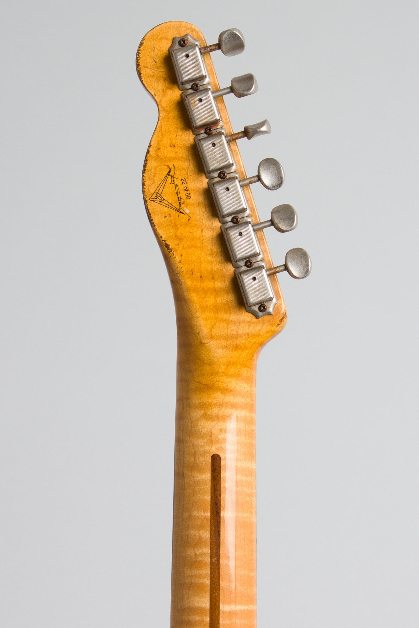 Fender Telecaster Custom Shop '50s Relic by Yuri Shiskov Solid Body Electric Guitar (2005)