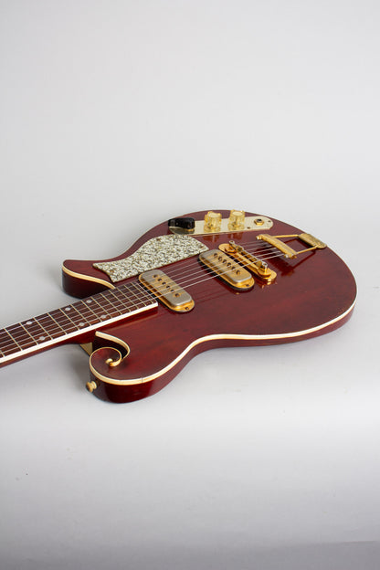 Premier Ruby Special E-722 Owned and Used by Elliott Sharp Solid Body Electric Guitar (1959)