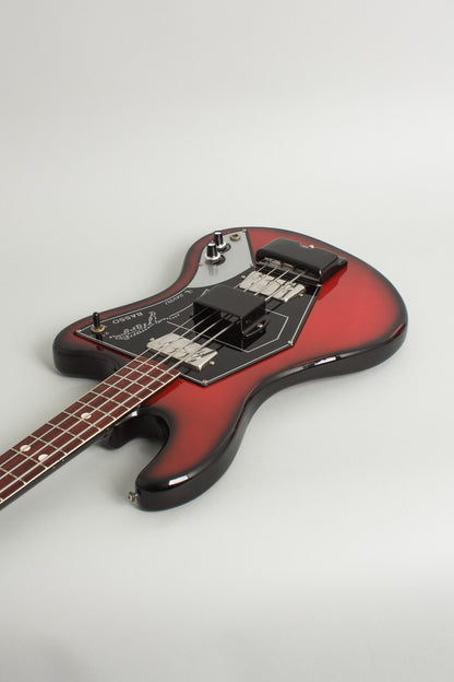 Wandre Tigre Semi-Hollow Body Electric Bass Guitar (1965)