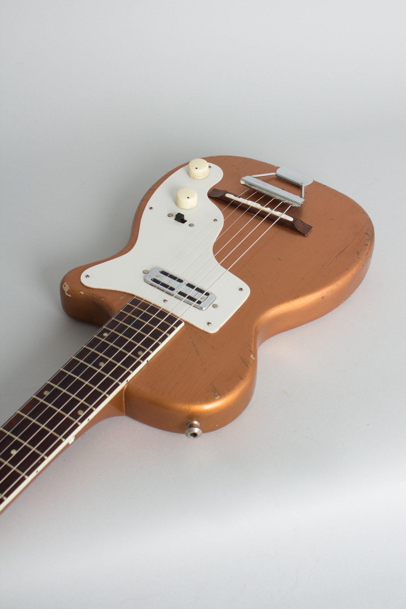 Harmony H-44 Stratotone, previously owned by Tracy Bonham Solid Body Electric Guitar (1957)
