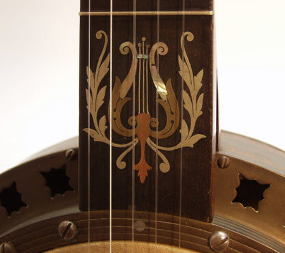 Buckbee Dobson style closed back 5 String Banjo (1880's)