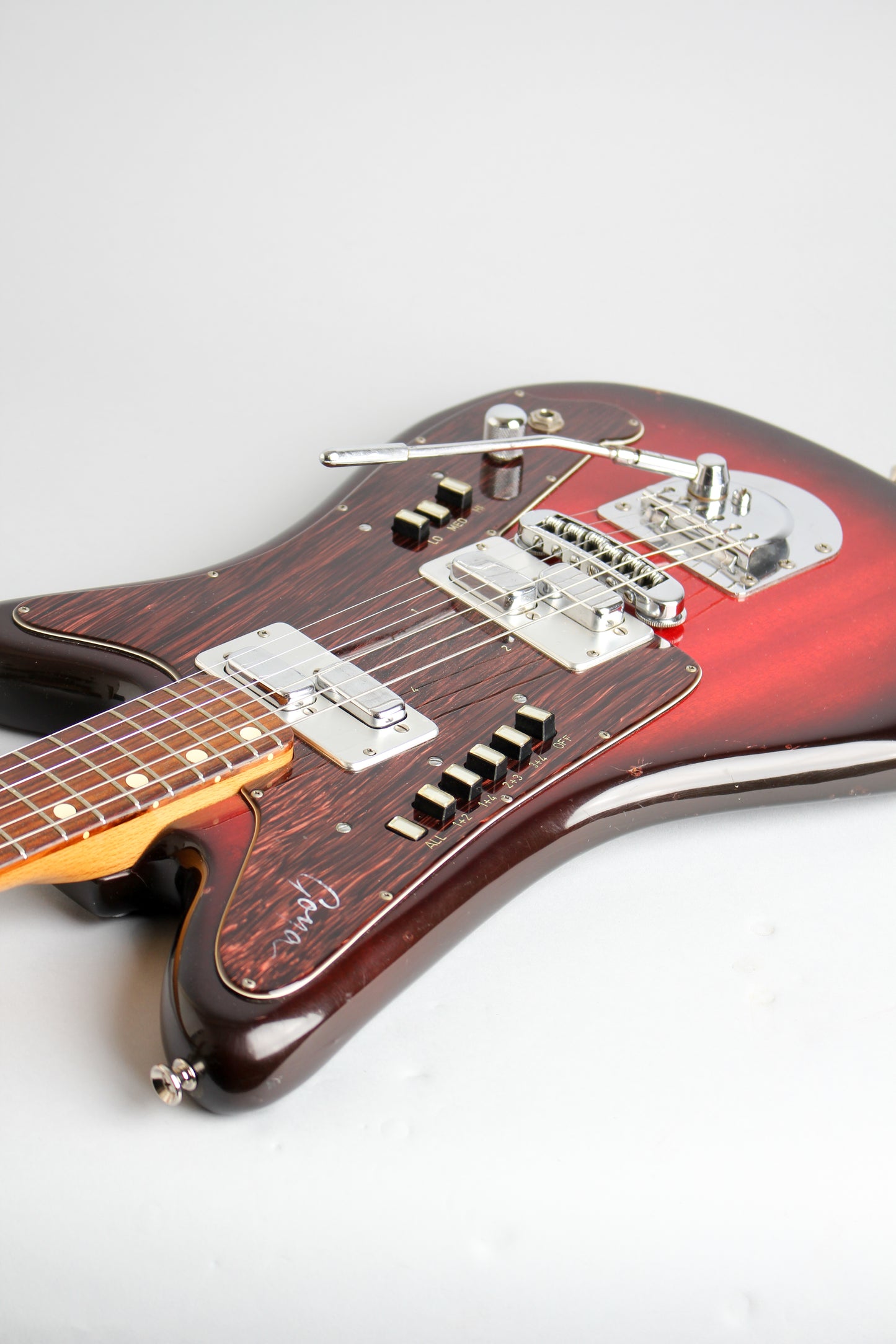 Goya Rangemaster Model 113SB Solid Body Electric Guitar (1966)