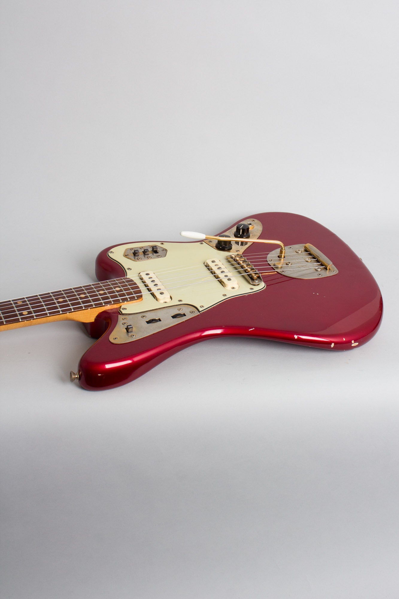 Fender Jaguar with Gold Hardware Solid Body Electric Guitar (1964)
