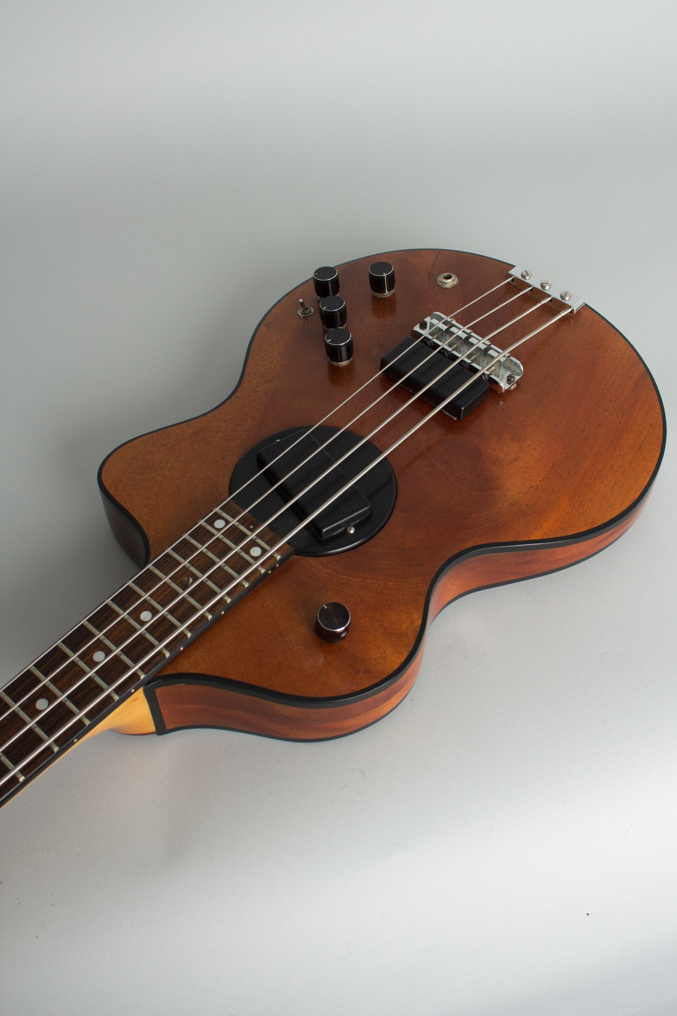 Rick Turner Model 1 Solid Body Electric Bass Guitar (1980)