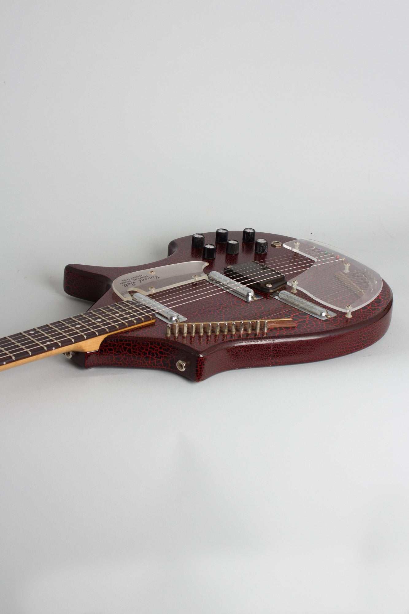 Danelectro Coral Vincent Bell Sitar Semi-Hollow Body Electric Guitar (1967)