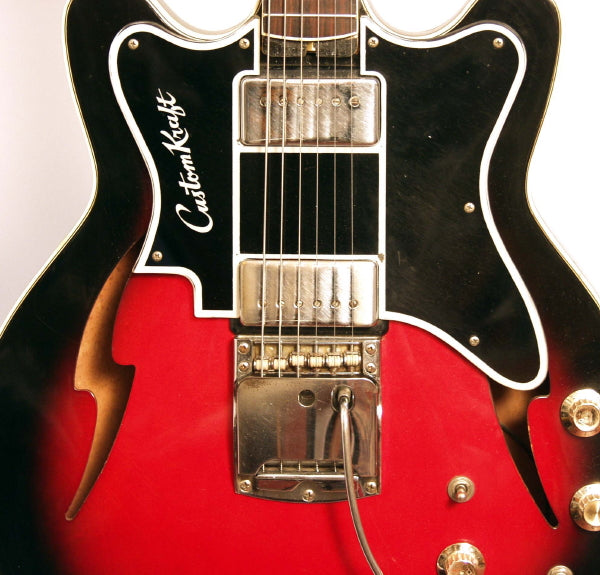 Custom Kraft Thinline Hollow Body Electric Guitar (1968)