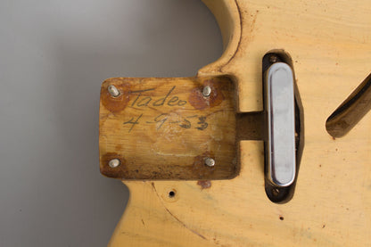 Fender Telecaster Solid Body Electric Guitar (1953)