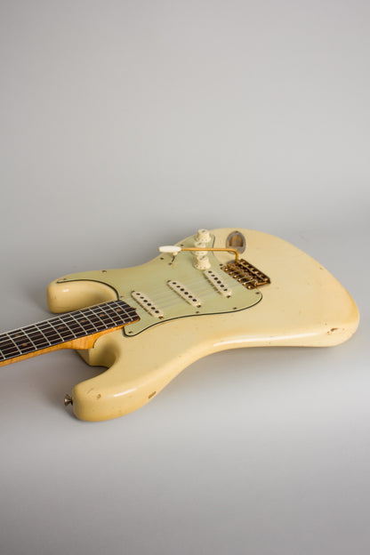Fender Stratocaster with Gold Hardware Solid Body Electric Guitar (1964)