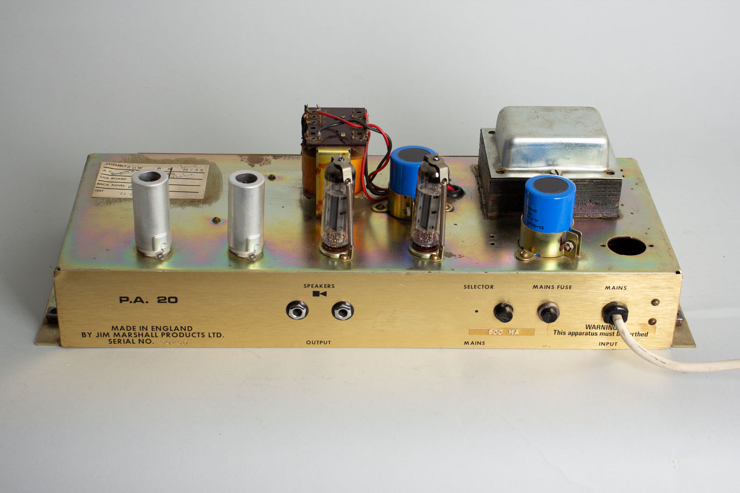 Marshall PA-20 Model 1917 Tube Amplifier (1972)