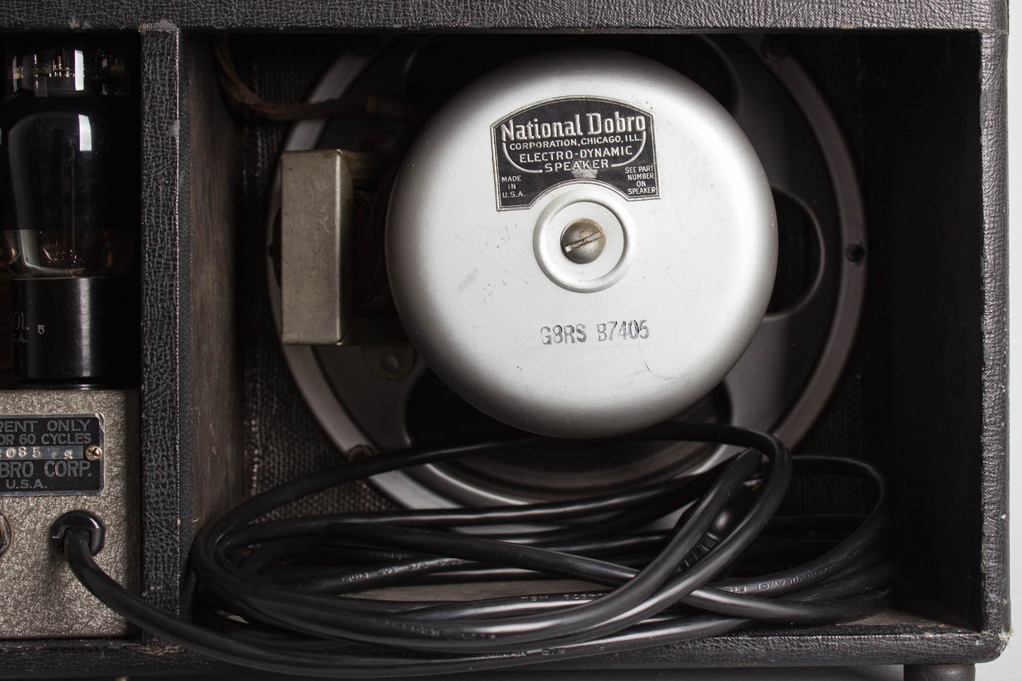 National-Dobro Model C Tube Amplifier (1938)
