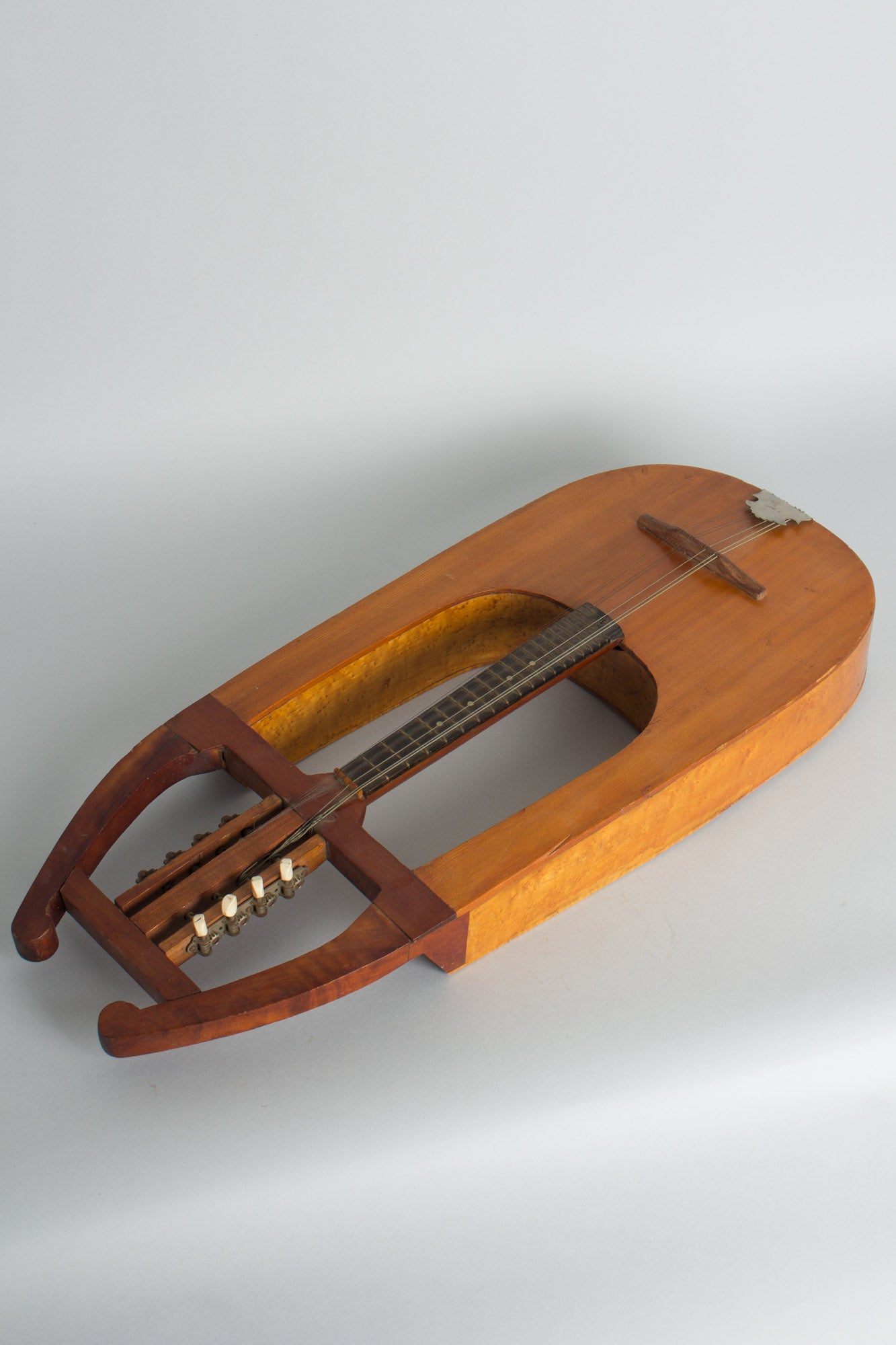 Joe Wright Folk Art Lyre Flat Top Mandolin
