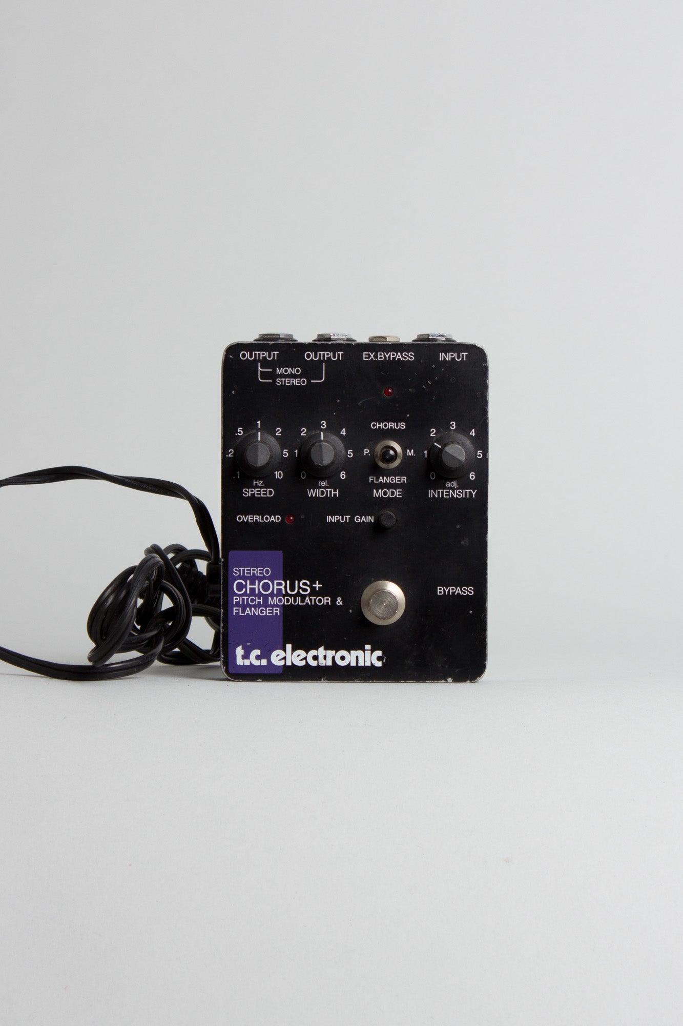 T.C. Electronic Stereo Chorus + Pitch Modulator & Flanger Chorus Effect (1990)