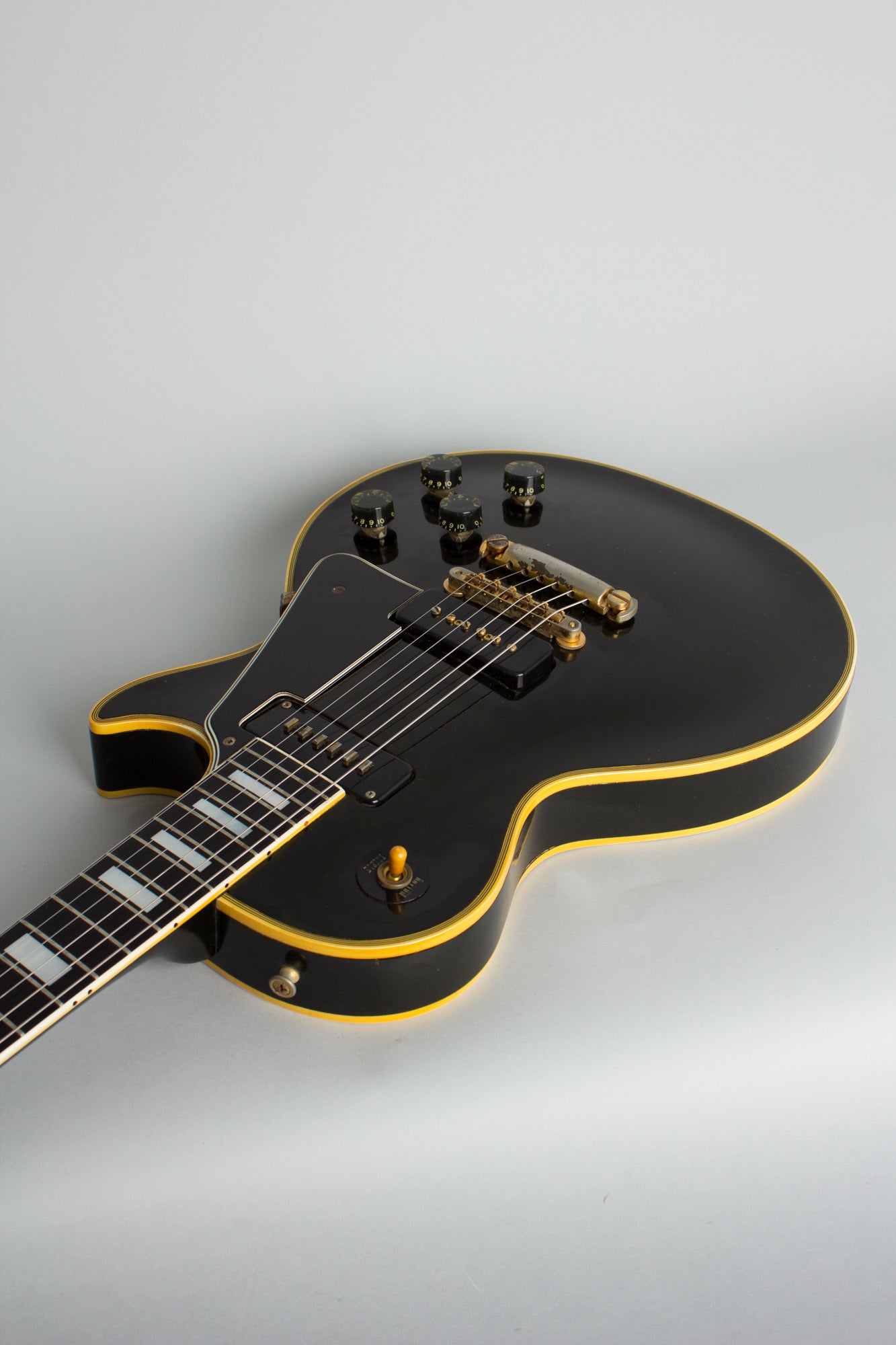 Gibson Les Paul Custom Solid Body Electric Guitar (1955)