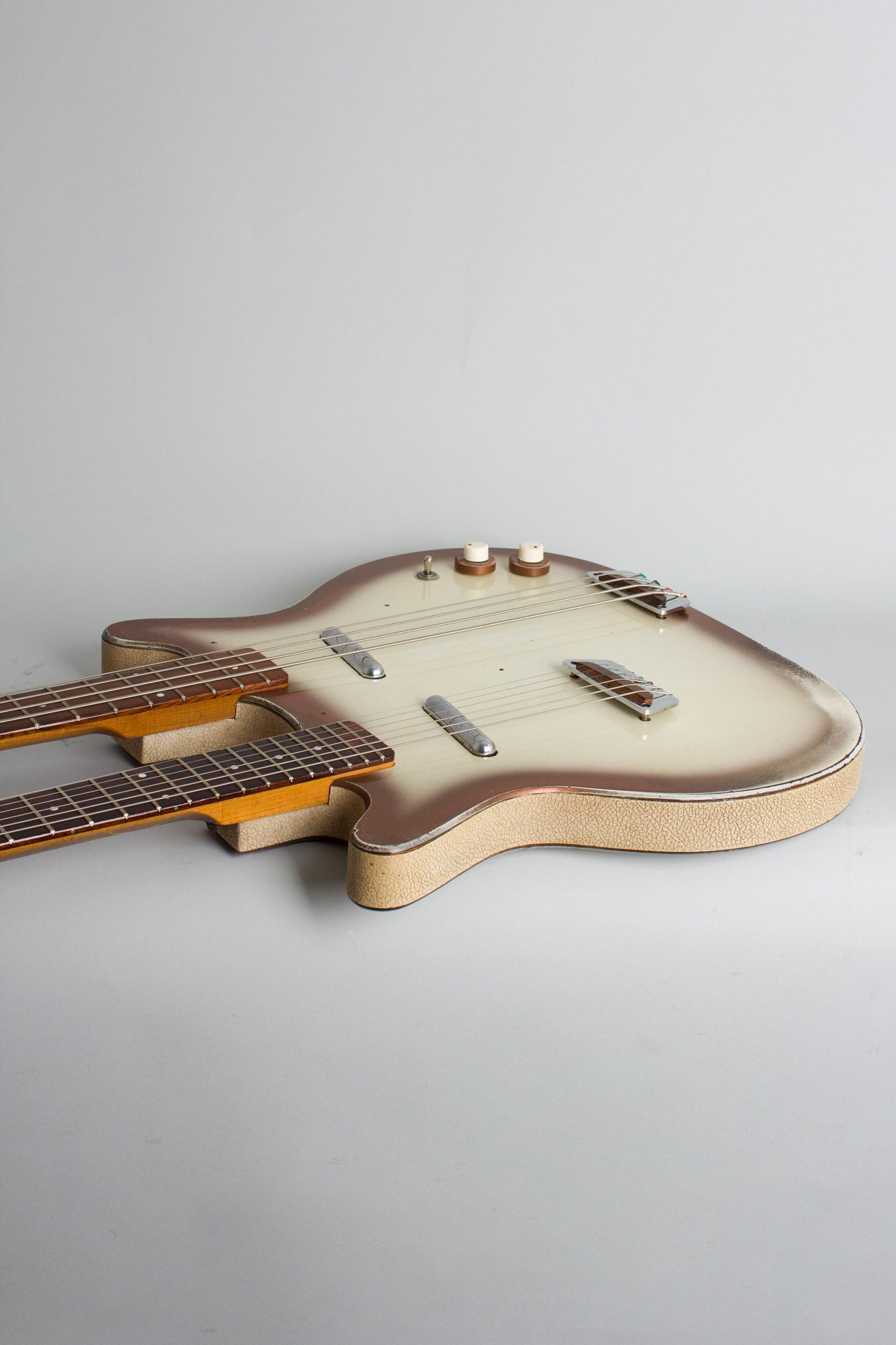 Danelectro Doubleneck Model 3923 Semi-Hollow Body Electric Guitar (1964)