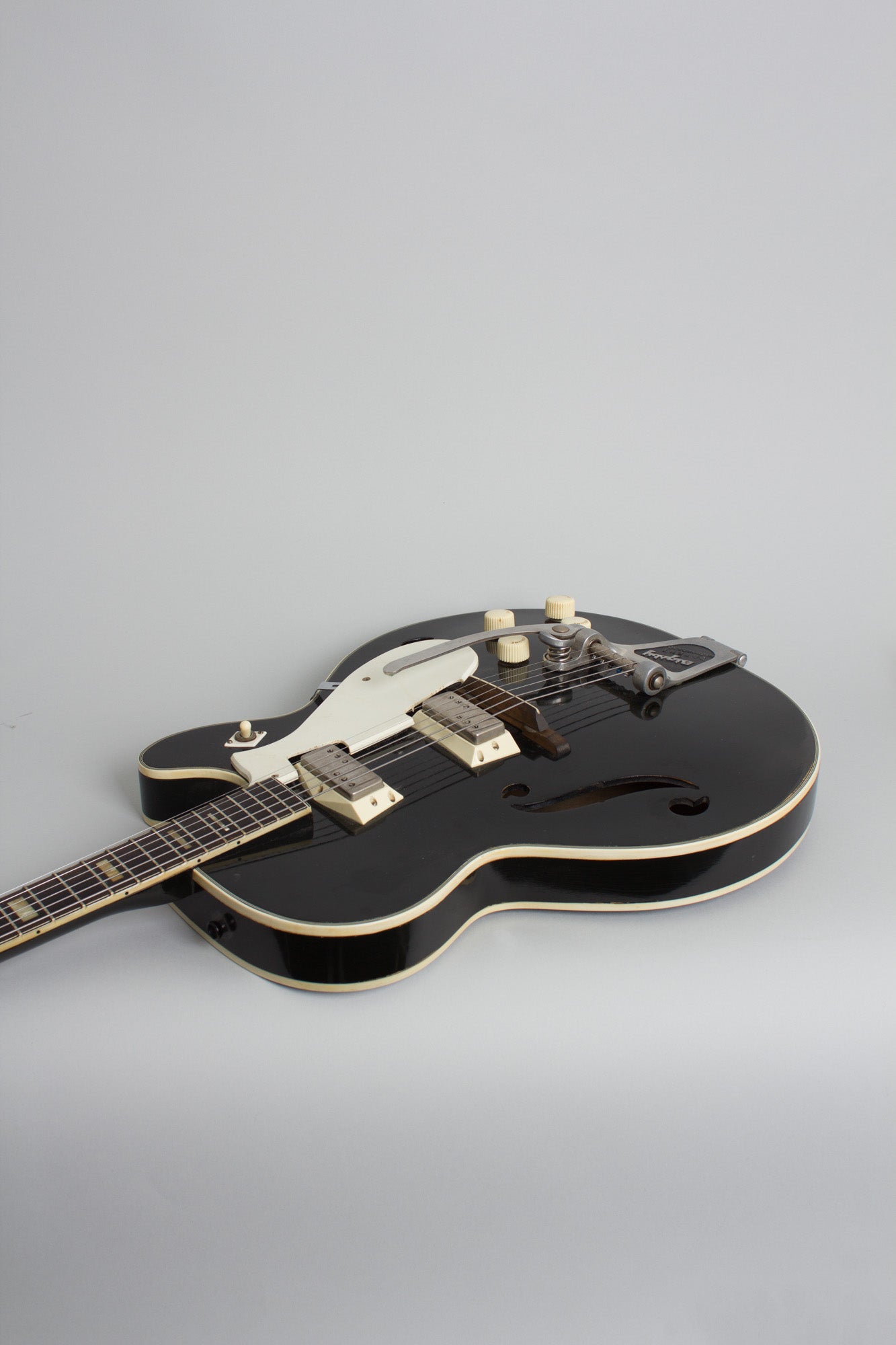 Harmony Silvertone Model 1446L Thinline Hollow Body Electric Guitar (1962)