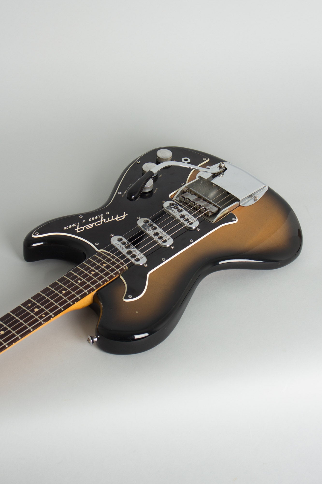 Burns Ampeg Deluxe Wild Dog/ Split Sonic Owned by Steely Dan's Walter Becker Solid Body Electric Guitar (1963)
