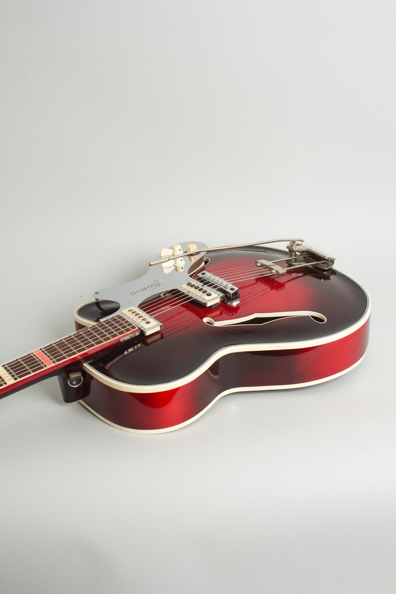 Framus Grand Star Black Rose Model 5/125 Arch Top Hollow Body Electric Guitar (1962)