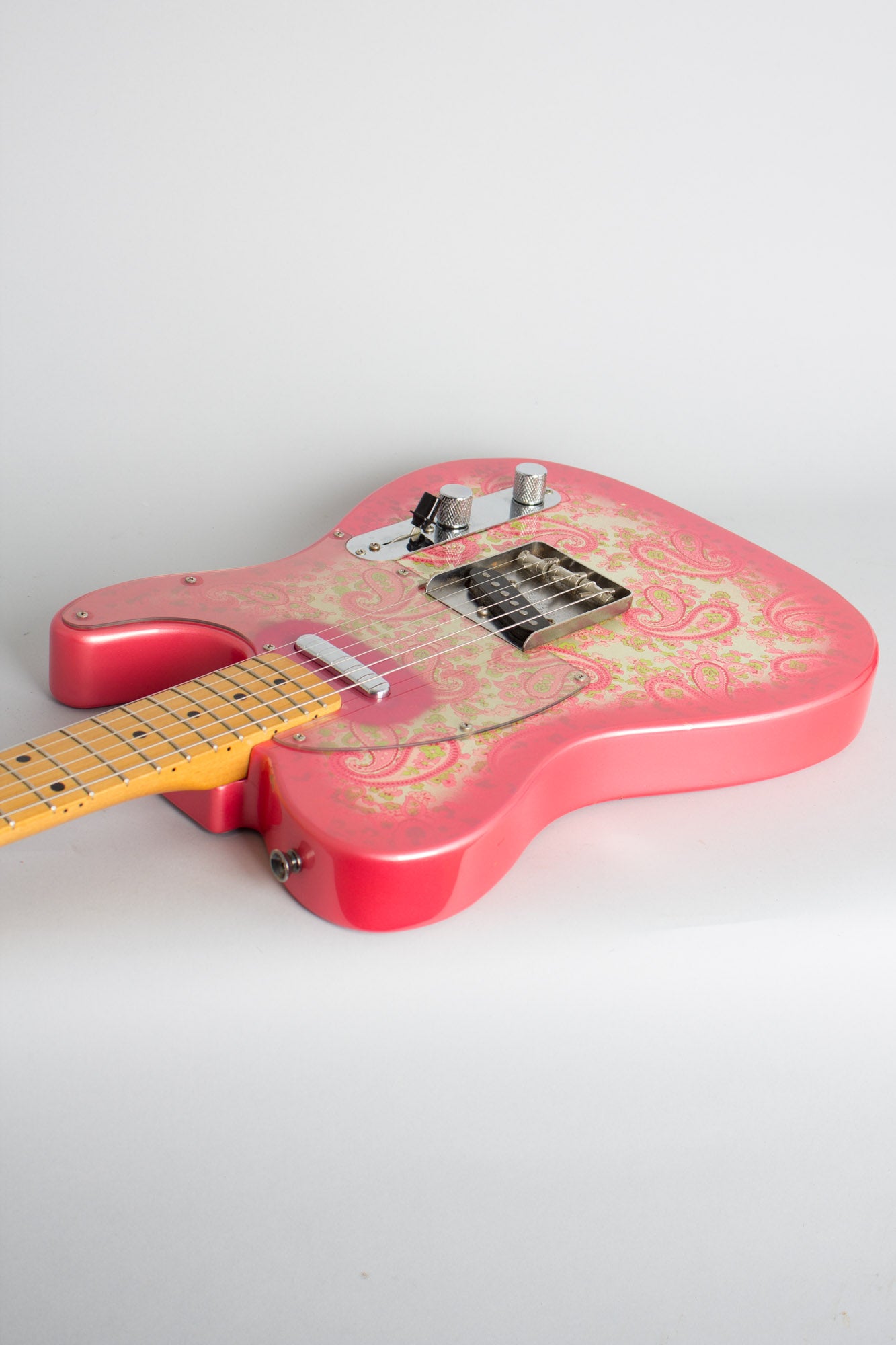 Fender TL 69-75 Paisley Telecaster Solid Body Electric Guitar (1986)