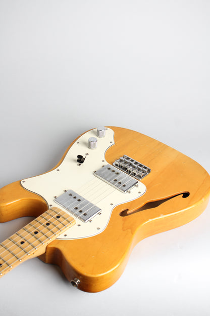 Fender Telecaster Thinline Solid Body Electric Guitar (1976)