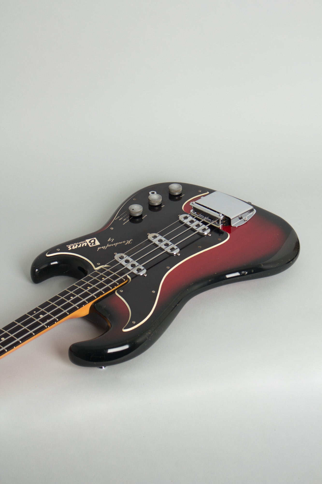 Burns Jazz Bass Solid Body Electric Bass Guitar (1965)