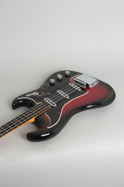 Burns Jazz Bass Solid Body Electric Bass Guitar (1965)