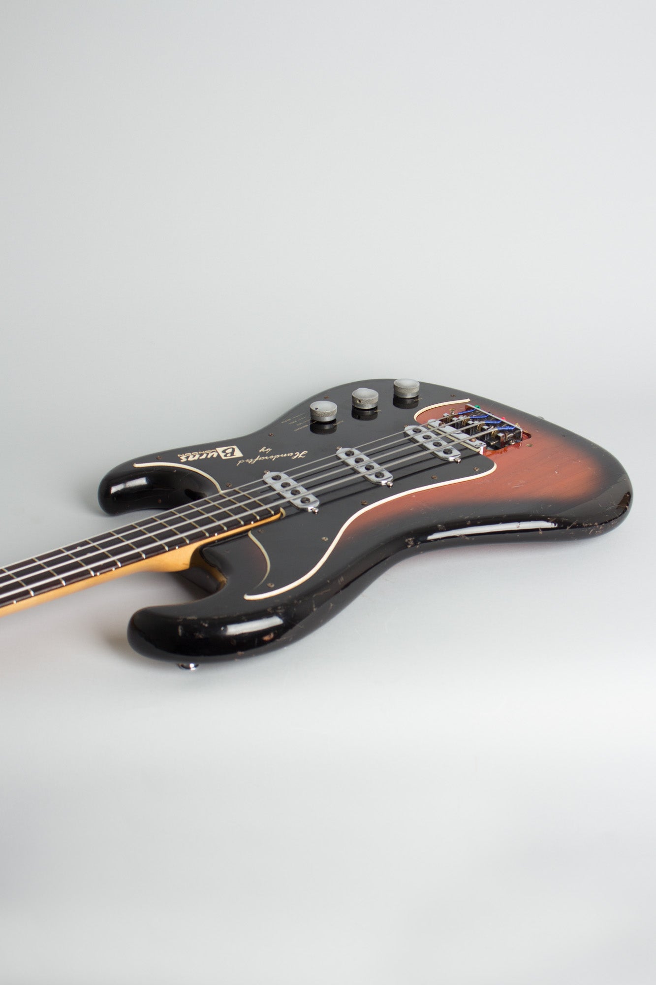 Burns Jazz Bass Solid Body Electric Bass Guitar (1965)