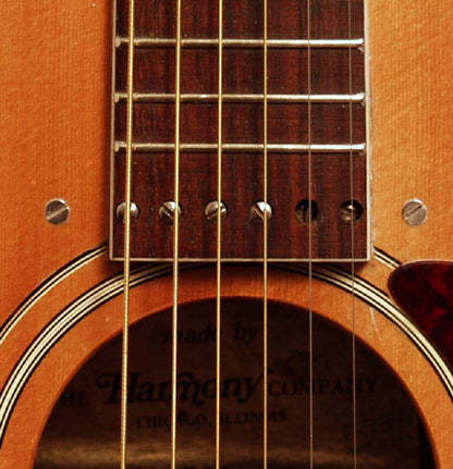 Harmony Sovereign H-655 Flat Top Acoustic-Electric Guitar (1973)