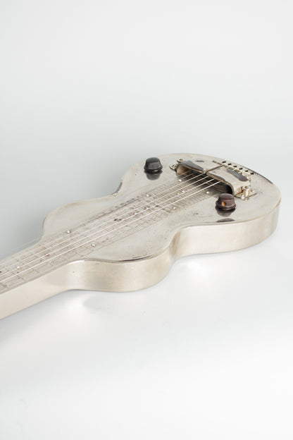 Rickenbacker Silver Hawaiian Lap Steel Electric Guitar (1938)