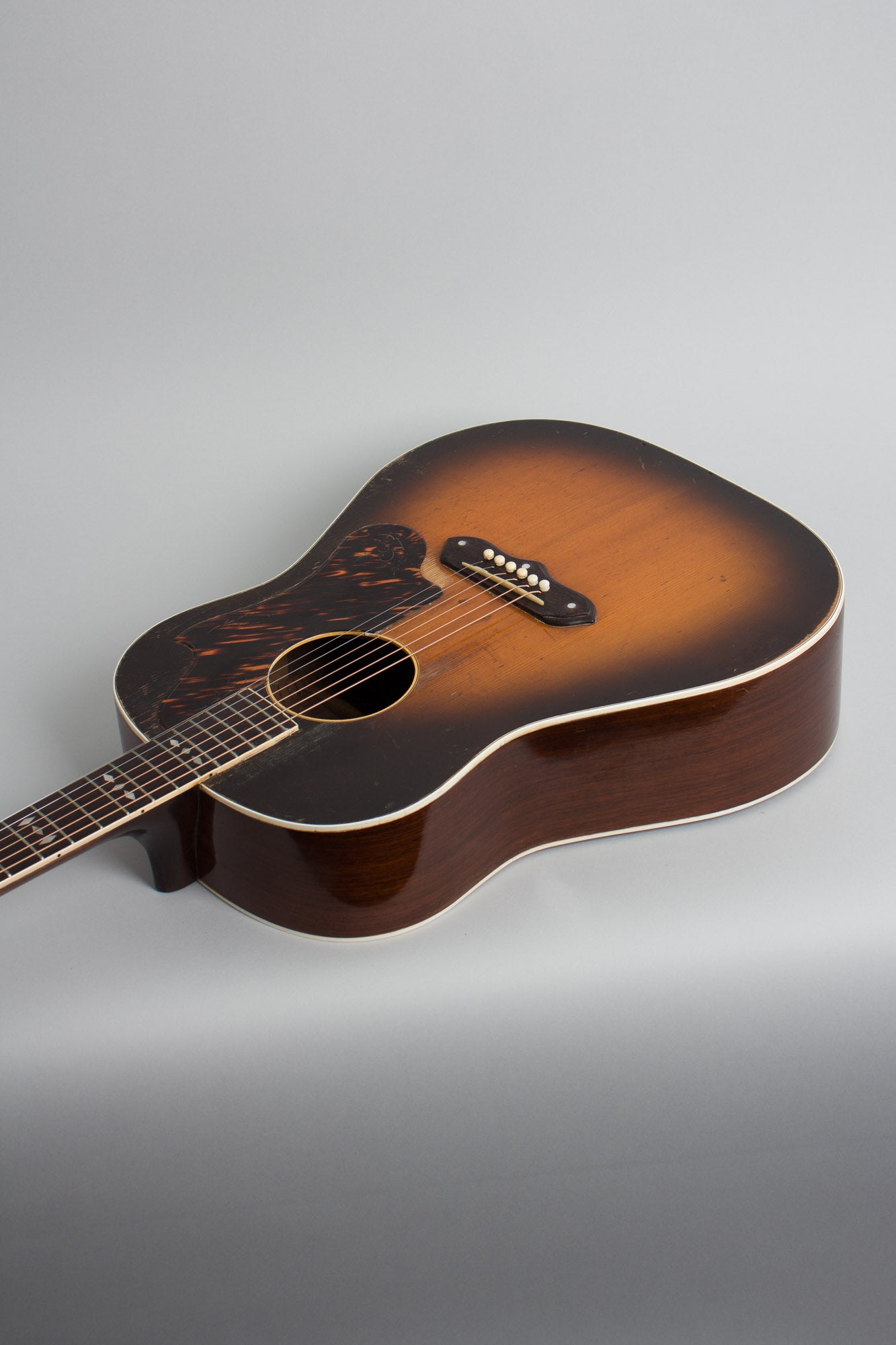 Gibson Recording King Ray Whitley Jumbo Model 1027 Flat Top Acoustic Guitar (1939)