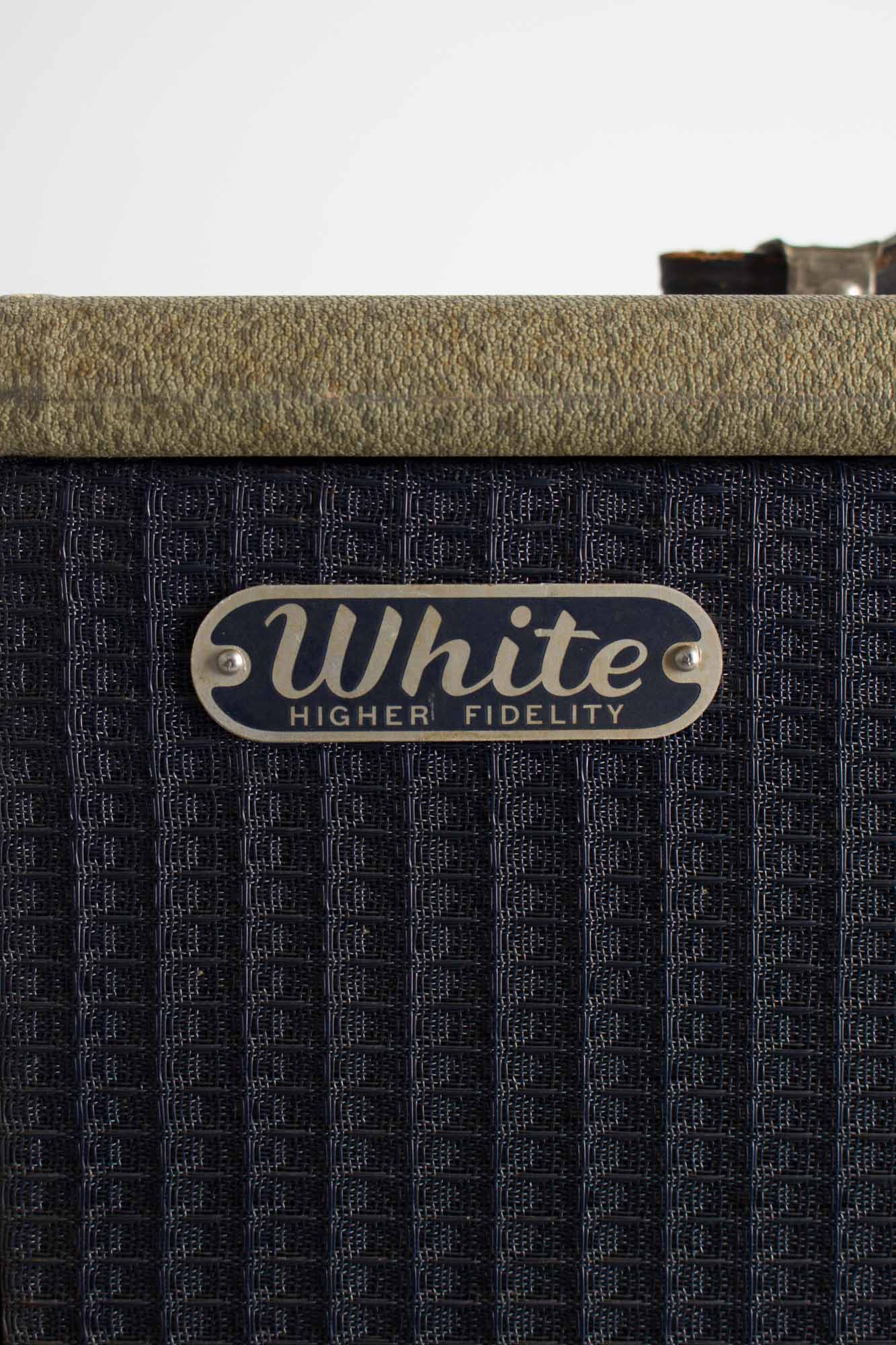 Fender White Model 80 Tube Amplifier (1956)