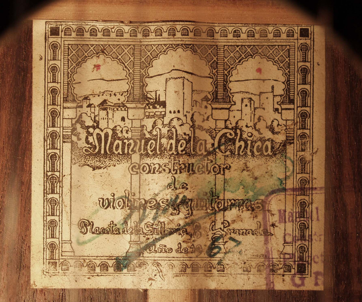 Manuel de la Chica Classical Guitar (1967)