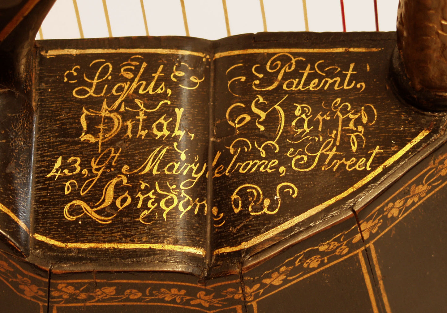 A. Barry Light's Patent Dital Harp (1825)