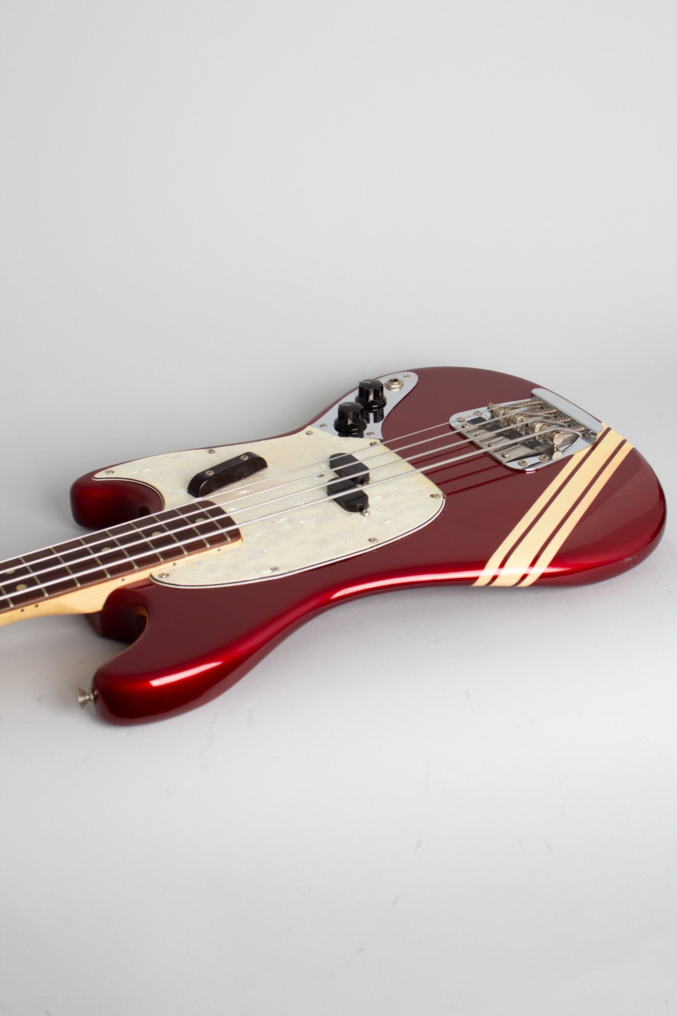 Fender Competition Mustang Solid Body Electric Bass Guitar (1971)