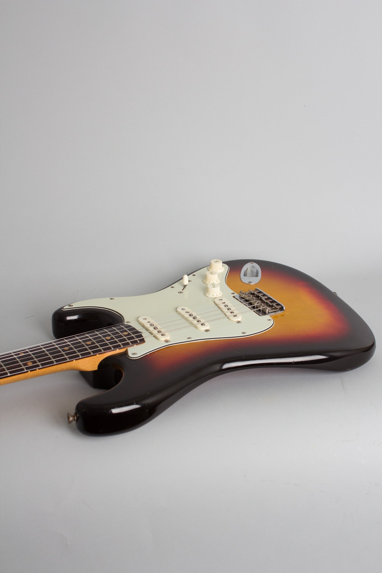 Fender Stratocaster Non-Tremolo Solid Body Electric Guitar (1962)