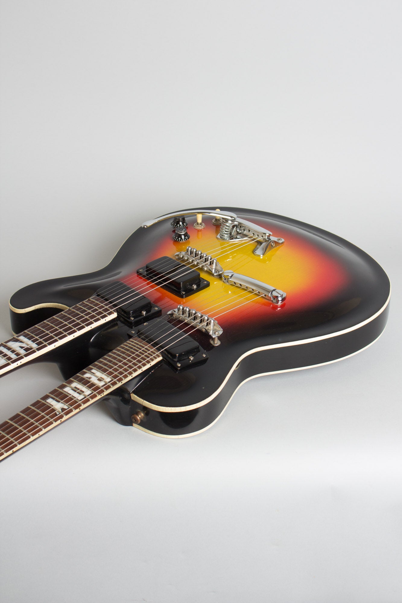 Mosrite Doubleneck Owned and played by Roy Nichols, Arch Top Hollow Body Electric Guitar (1959)